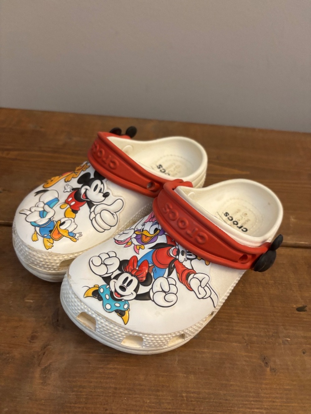 Kids Crocs x Disney Mickey & Minnie Shoes Size 10